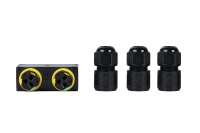 Connecteur étanche IP68 M684-Y, type Y à 3 voies, connexion rapide sans vis, connecteur en nylon et cuivre, 24A 450V 05-25mm², ETL CE UKCA RoHS