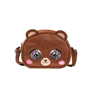 Sac à bandoulière 3D intelligent interactif étanche pour femme, nouveau design, fermeture éclair, portable, motif dessin animé - Product Image 6