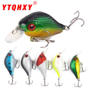 Señuelo Flotante Rock N Roll Chubby, 5 Colores, Señuelo Duro para Pesca de Lubina con Anzuelo Triple, Equipo de Pesca - Product Image 3