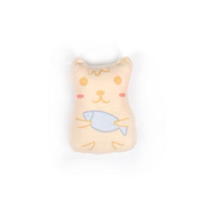 Grosir boneka hewan Catnip berbentuk lele berkelanjutan ramah lingkungan kartun anak anjing mainan kunyah untuk kucing diproduksi hewan peliharaan - Product Image 6
