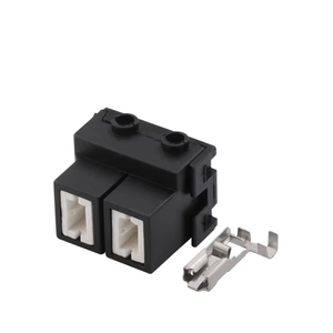 Connettore Elettrico a 2 Vie per Auto, <span class=keywords><strong>Presa</strong></span> ad Alta <span class=keywords><strong>Corrente</strong></span> H7-2B con Contatti in Ottone, Connettore di Alimentazione <span class=keywords><strong>12V</strong></span> per Cablaggio Auto - Product Image 4