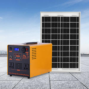 Générateur solaire MPPT 1000W1200Wh avec batterie au phosphate de fer lithium, sortie AC à onde sinusoïdale pure 220V, station d'alimentation portable AY100 - Product Image 4