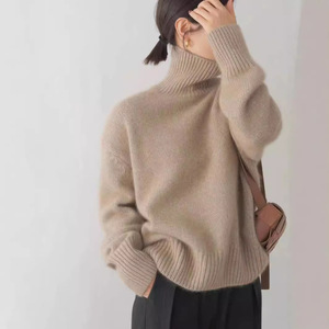 Spot New Products Winter Wear Long Sleeve Embroidered Flowers Soft Women <b>Jumper</b> Stand Collar Anti Wrinkle Comfortable Knitted - Product Image 1