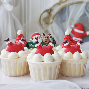 Honey And Sweetness Christmas Santa Claus <b>Cake</b> Toppers Acrylic <b>Cake</b> Decorations For Holiday Party <b>Cake</b> <b>Decorating</b> <b>Supplies</b> - Product Image 3