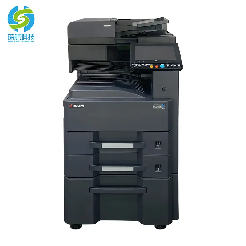 Kullanılan A3 yazıcı B/W fotokopi makinesi Kyocera Taskalfa 3011i çok fonksiyonlu lazer tek renkli fotokopi makinesi