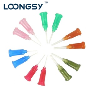 PP esnek plastik 0.5 ''1/2 inç endüstriyel şırınga aplikatör İpuçları düz künt dağıtım iğne düz korumak - Product Image 2