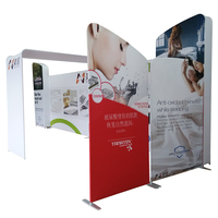 Stand de présentation modulaire style résistant, support d'exposition extérieure