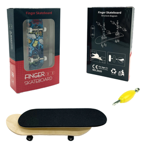 ALF.AILEFU 2024 Nuevo Mini monopatín personalizado Diapasón de 30mm con cubierta de arce de 5 capas y ruedas de 90mm - Product Image 4