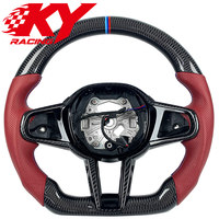 Volant de voiture sport en fibre de carbone personnalisé pour BMW G30 M550i G20 330i X3 G01 540i X5 G05 G80 M3 G82 M4 M240i G42 LCI