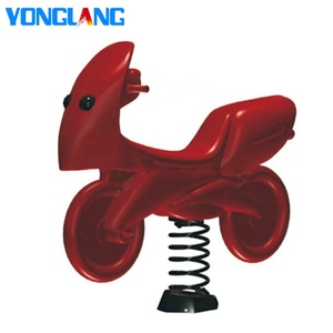 Nouvelle balançoire de jeu Yonglang pour l'extérieur, jeu du cheval pour enfants de 3 à 12 ans, <span class=keywords><strong>ressort</strong></span> galvanisé et matériau plastique pour les parcs - Product Image 5