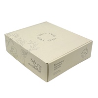 Boîte d'emballage alimentaire en carton crème avec impression de logo personnalisé pour restaurants, pâtisseries, boulangeries, brunch et traiteur