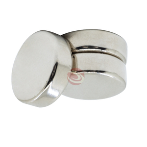 Imanes permanentes de neodimio Ndfeb N45, <span class=keywords><strong>disco</strong></span> magnético redondo plateado, para bolsa, monedero, ropa, China - Product Image 3