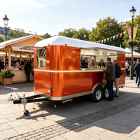 Meilleure Vente 2026 : Remorque de Restauration Mobile Commerciale d'Extérieur avec Équipements de Cuisine Complets, Certifiée DOT