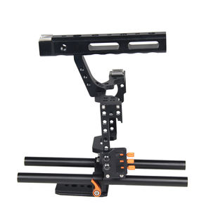 Nouveau C5 Photo personnalisé en alliage d'aluminium Action caméra <span class=keywords><strong>Cage</strong></span> côté Hande caméra <span class=keywords><strong>Cage</strong></span> pour appareil photo reflex numérique - Product Image 5