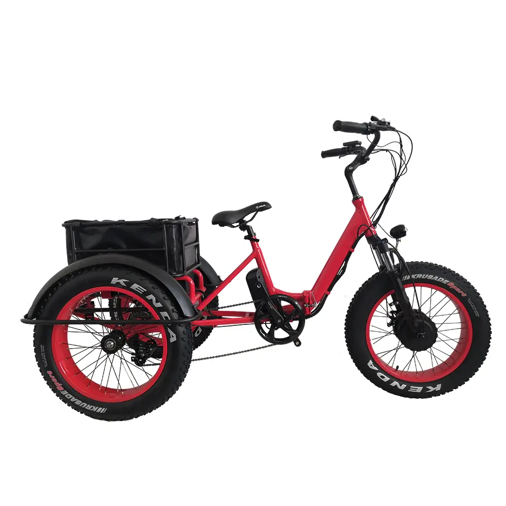 Велосипед Aimos 26 дюймов Электрический городской велосипед 3-х колесный Электрический толстый велосипед для Alduts