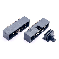 Soulin 1.27mm espacement 18P connecteur de câble plat broche à sertir boîte en-tête prise prise ligne Type de produit connecteurs