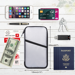 ミニマリストパーソナルマネーカードバッグ旅行ポータブル安全財布耐火パスポートホルダー - Product Image 6