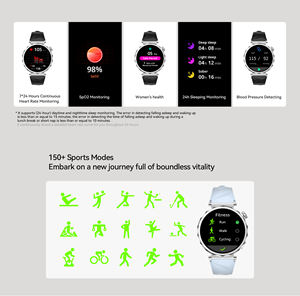 <span class=keywords><strong>Reloj</strong></span> Inteligente AMOLED para <span class=keywords><strong>Mujer</strong></span>, Delgado, AM35, Resistente al Agua 3ATM, Monitoreo <span class=keywords><strong>de</strong></span> Salud Femenina 24 Horas, Compatible con <span class=keywords><strong>Huawei</strong></span> - Product Image 4