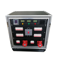 24 voies 16A étanche prise industrielle armoire de distribution d'énergie éclairage de scène audio LED grand écran alimentation distro flight case cabinet