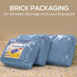 Ricariche di ricambio per mocio in cotone resistente per pulizia di pavimenti industriali e commerciali - Product Image 5