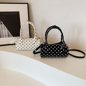 2025 mới phong cách Hàn Quốc cao cấp Polka <span class=keywords><strong>Dot</strong></span> của phụ nữ thích hợp Gối Túi xách vai Túi Messenger - Product Image 2