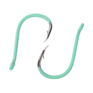 Juego de anzuelos de pesca con tubo luminoso <span class=keywords><strong>y</strong></span> púas, con <span class=keywords><strong>mil</strong></span> unos anzuelos, dientes de fantasma verdes <span class=keywords><strong>y</strong></span> dientes triangulares, para pesca en orilla, mar <span class=keywords><strong>y</strong></span> lago - Product Image 5