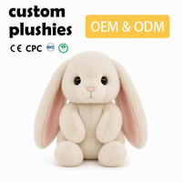 Jouets en peluche personnalisables à partir d'image, fabrication sur mesure, rembourrage en coton PP, adorable canard, jouet apaisant pour bébé, jouets en peluche sur mesure