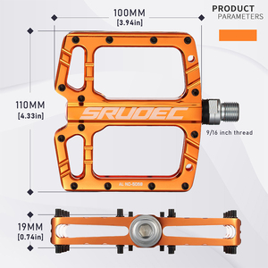Ultra-Strong 3-<b>Pin</b> Sealed Bearing MTB Pedals Aluminum Alloy for Road Bicycles - Product Image 2