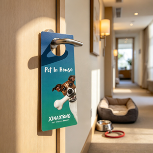 Colgadores de Papel para Puerta con Logotipo Impreso Personalizado, Folletos con su Diseño para Hoteles y Oficinas - Product Image 6