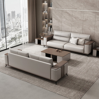 Ensembles de canapés de bureau de direction européen modulaire de luxe en gros salon en cuir chambre à coucher appartement hall d'hôtel canapé de maison de luxe