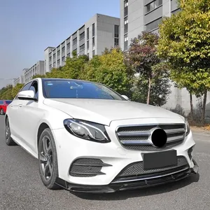 Lèvre de pare-chocs avant StarNav pour Mercedes Benz Classe E W213 2016-2020 E200 E260 E300, diffuseur inférieur, kit carrosserie, tuning, protection, spoiler - Product Image 2