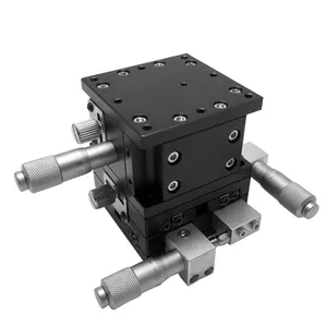 XYZ Axis Triassiale 60 Piattaforma di Spostamento di Precisione Tabella di Combinazione Ascensore Fase Del Cambio Da Tavolo