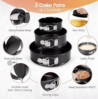 Lot de 100 moules à gâteaux antiadhésifs avec base amovible, outils de décoration pour pâtisserie, vente en gros usine