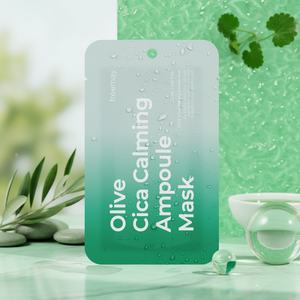 Freemay Olive Cica Calming Ampoule Mask Sheet Good Quality Facial Masks 1P Gross - Product Image 3