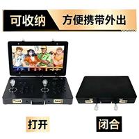 Console de jeu portable Double Pandora 21 pouces, nouvelle machine d'arcade pliable pour la maison, avec manettes métalliques, en anglais