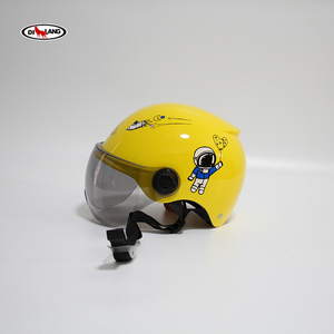 Casco de moto de media cara para niños de 8 a 14 años, de 12 a 18 años - Product Image 5