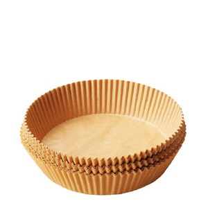 Air Fryer Paper Food Grade Disposable Baking Oil Absorbing Tray 16x4.5cm Natural Color 50 Pieces For Picnic Use - Product Image 2