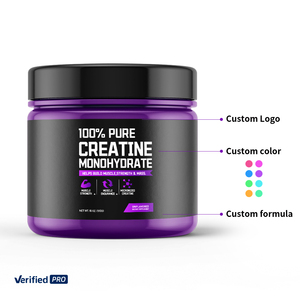 Creatina Monohidrato 500g, 200 Mesh, Pura, a Granel, para Venta al Por Mayor, <span class=keywords><strong>Pre</strong></span>-Entrenamiento, Etiqueta Privada OEM de Fábrica - Product Image 1