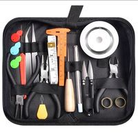 Kit de fabrication de bijoux - Outils de réparation de bijoux avec accessoires, pinces, composants et fils de perlage pour adultes et débutants