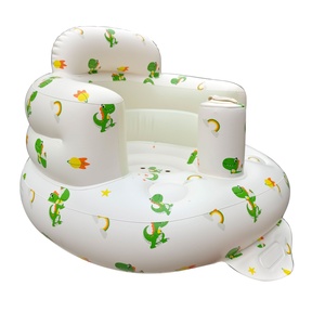 Safe and Comfortable Column-Style PVC <b>Inflatable</b> Baby <b>Sofa</b> Durable PVC Material <b>Inflatable</b> Baby <b>Sofa</b> Chair for Baby Leisure - Product Image 3
