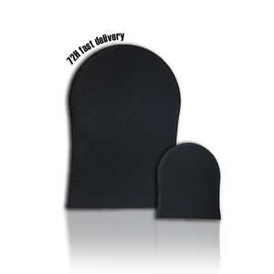 Stock Reusable Washable Super Soft Velvet Microfiber Mini <strong>Tanning</strong> Mitt Self <strong>Tanning</strong> Mitt <strong>Kit</strong> for Face and Body - Product Image 1