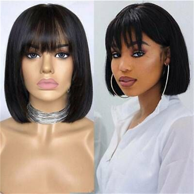 Human Hair Wigs Finger Wave Wig