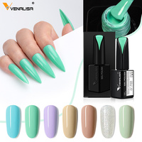 VENALISA 15ML 56 Couleurs Vernis à Ongles Gel Classique de Noël Soak-off Nail Art Gel à Ongles de Haute Qualité Fabriqué en Usine Couche Unique de Couleur