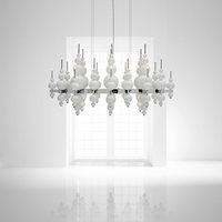 Lustre LED moderne et simple en alliage de fer, style luxe léger, pour salon, salle à manger, chambre à coucher, éclairage MOONTEAR