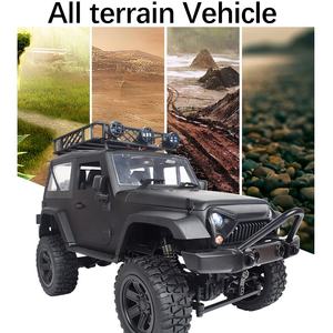 2.4G Plastic 1/14 4wd 4X4 Rtr Simulatie Oranje Wit Zwart Wrangler Auto 'S Afstandsbediening Rc Crawler Truck Voor Jongens En Kinderen Speelgoed - Product Image 2