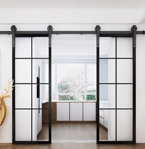 مصنع حديث عالي الصوت مقاوم للإعصار شرفة مزدوجة الجودة سبائك الألومنيوم انزلاق الباب - Product Image 3