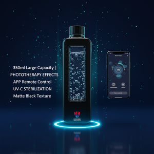 Générateur d'<span class=keywords><strong>eau</strong></span> <span class=keywords><strong>hydrogénée</strong></span> 9000PPB 350ML, batterie 4500mAh la plus vendue, commande à distance par application, adapté au cyclisme en plein air - Product Image 3