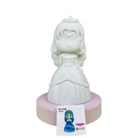 Matériel vinyle pour peinture DIY : prototype de figurine ours blanc pour enfants et adultes, pour l'art de la peinture graffiti DIY