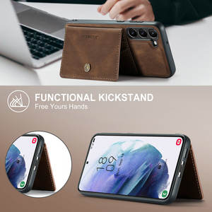 Custodia in pelle retrò CaseMe per Samsung <span class=keywords><strong>Galaxy</strong></span> A71 A51 A72 A53 <span class=keywords><strong>A22</strong></span> custodia per porta carte staccabile 2 in 1 per Samsung A32 A42 A52 - Product Image 4