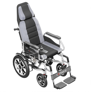 Silla de Ruedas Eléctrica Cansera 214 Todo en Uno, 700W, Respaldo Alto, Largo Alcance, Freno EABS, <span class=keywords><strong>4</strong></span> Amortiguadores, Reposabrazos Abatibles, Doble Uso, Carga de 100KG - Product Image 2